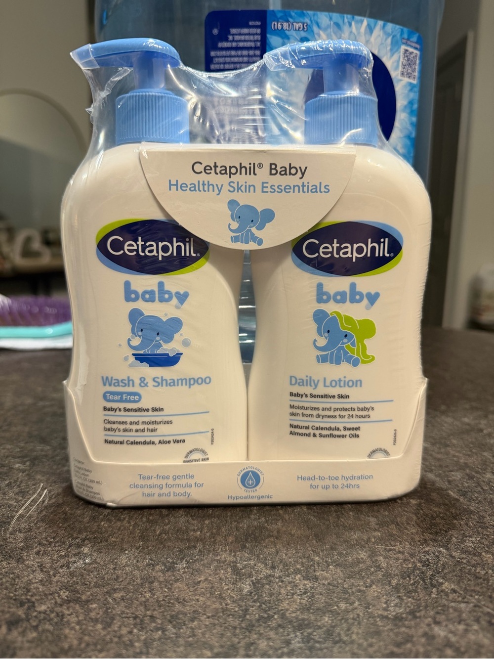 Cetaphil Baby Wash & Shampoo + Daily Lotion Duo - Blue